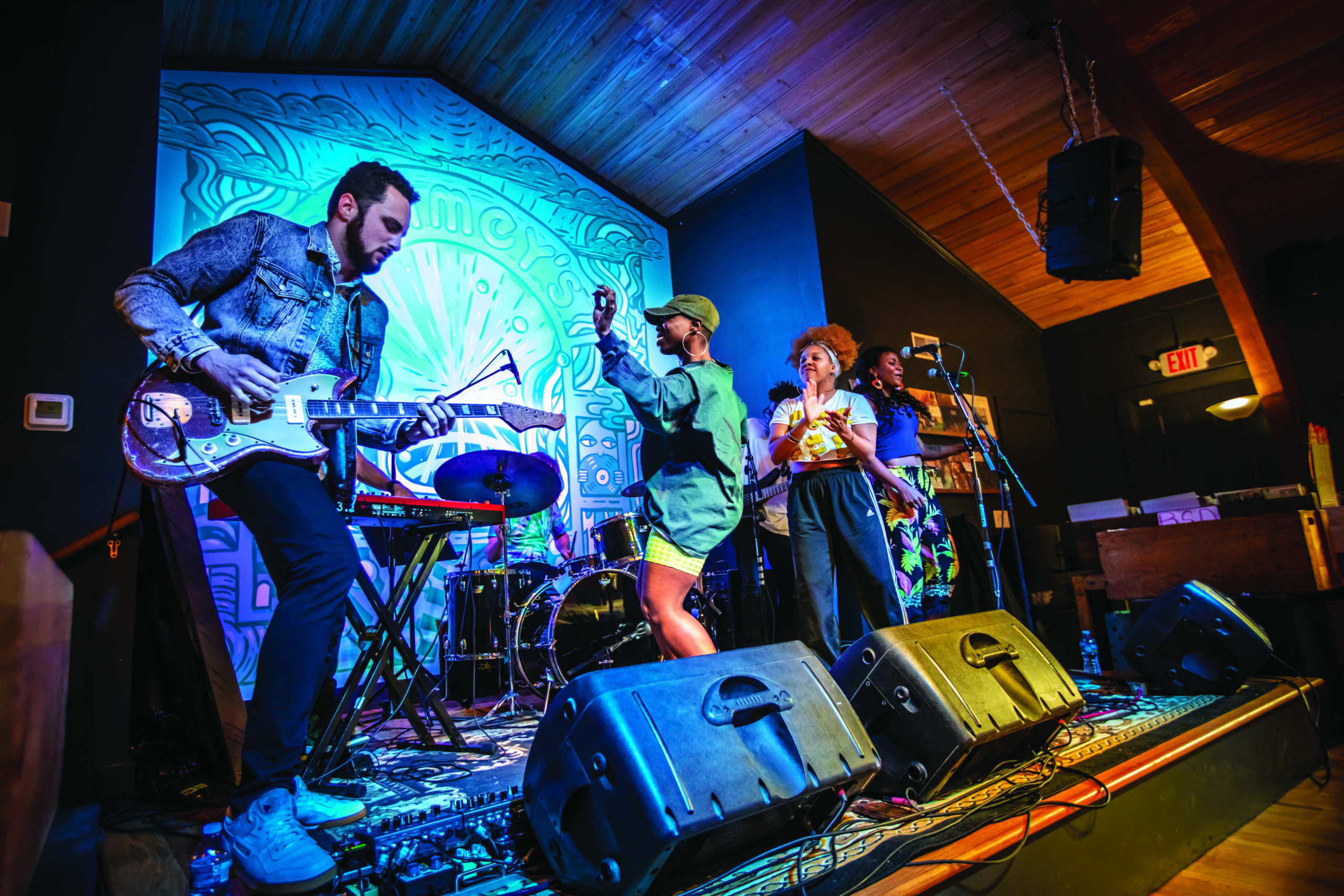 CORE
Grimey's
Singer Jessy Wilson and her band perform for the record store crowd at Grimey's in East Nashville Nashville, Tennessee. .©Journal Communications/Jeff Adkins