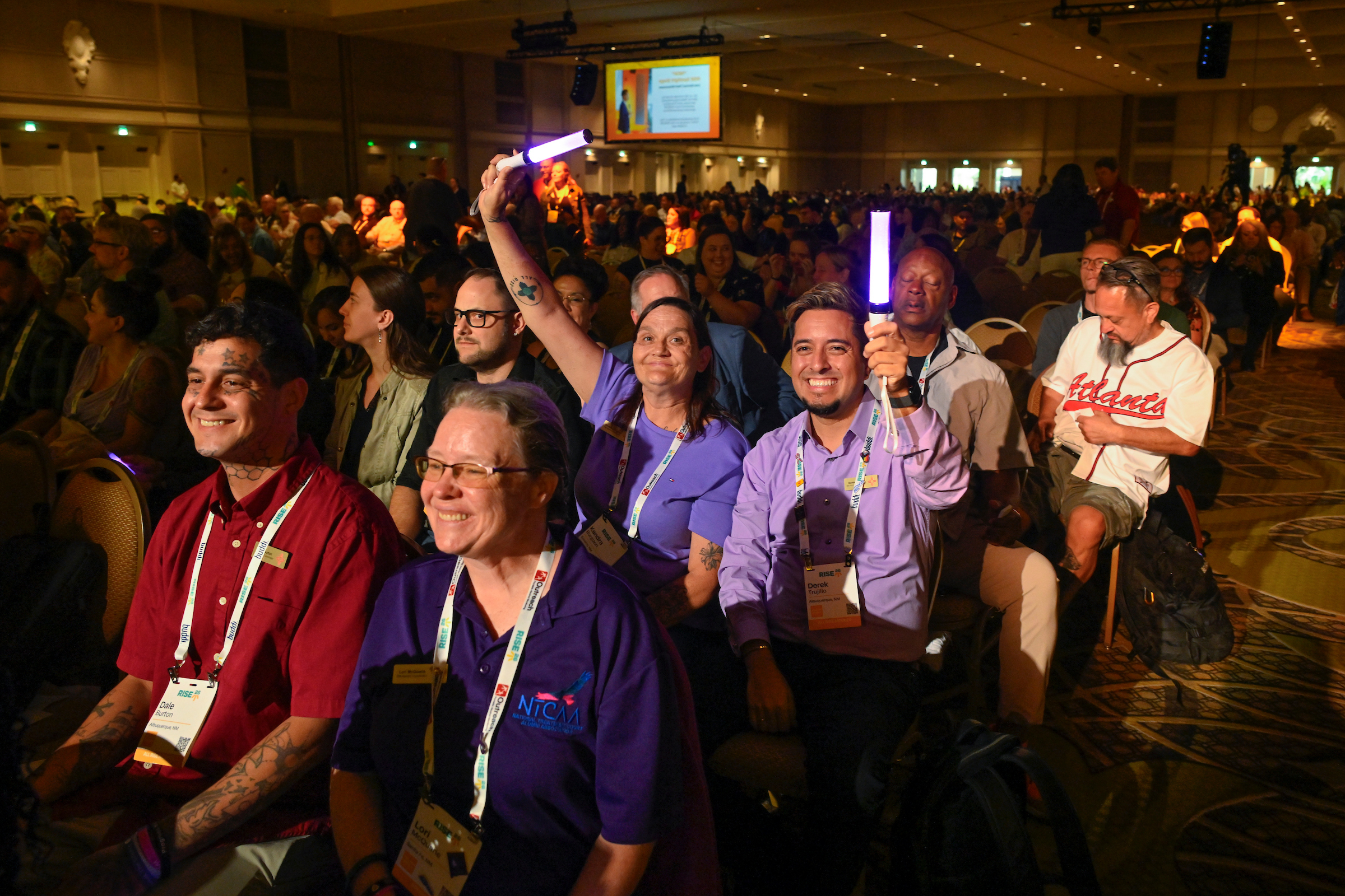 Day three of RISE26, the world's premier training conference on addiction, mental health, and justice innovation takes place at Gaylord Opryland on Wednesday, July 22, 2026, in Nashville, Tenn. (John Amis/AP Content Services for All Rise)